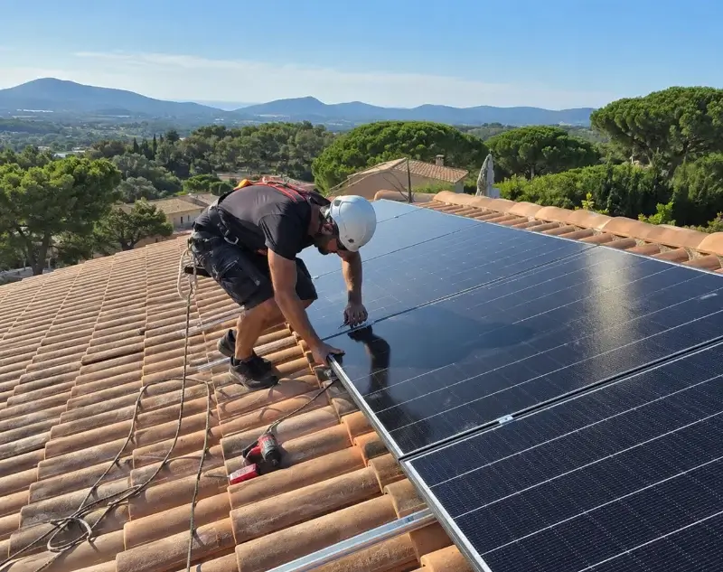 Installateur panneaux solaires Clapiers — pose photovoltaïque sur toiture