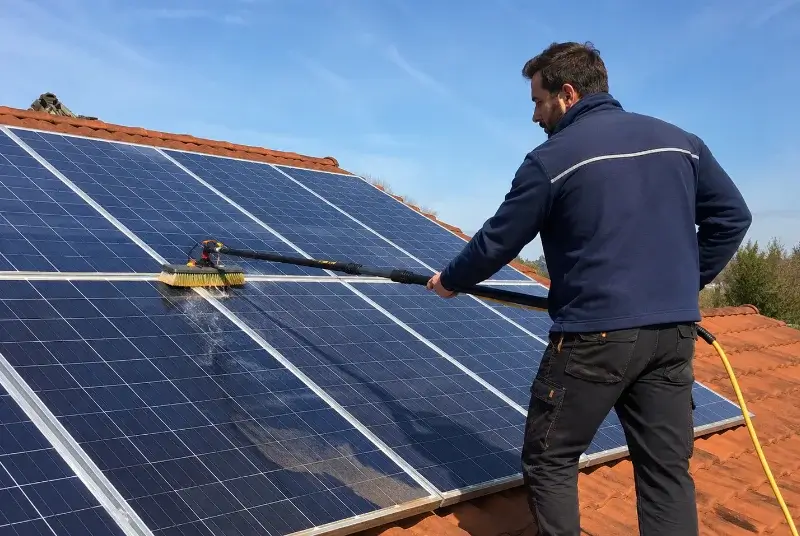 Nettoyage et entretien de panneaux solaires à Clapiers