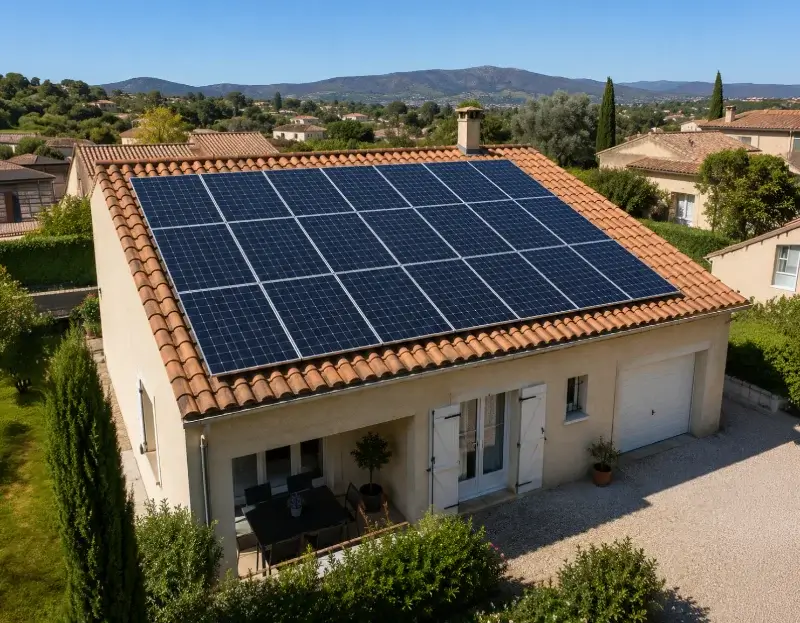 Prime à l'autoconsommation panneaux solaires Clapiers — aide financière de l'État